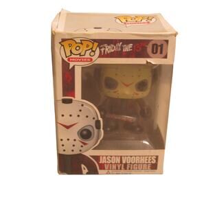 Funko Pop Jason Voorhees 01 Friday the 13th Horror Vinyl Figure NIB